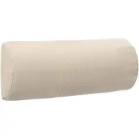 vidaXL Appui-tête de chaise longue Crème 40x7,5x15 cm Textilène