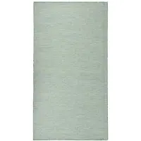 vidaXL Tapis à tissage plat d'extérieur 80x150 cm Turquoise