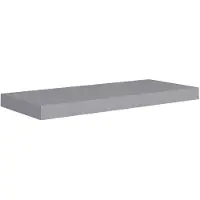 vidaXL Étagère murale flottante gris 60x23,5x3,8 cm MDF