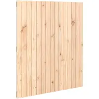 vidaXL Tête de lit murale 95,5x3x110 cm pin massif