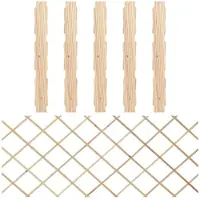 vidaXL Clôtures pour treillis 5 pcs. Sapin massif 180x80 cm