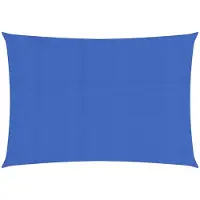 vidaXL Voile d'ombrage 160 g/m² Bleu 2x4 m PEHD