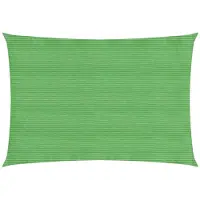 vidaXL Voile d'ombrage 160 g/m² Vert clair 2x4 m PEHD