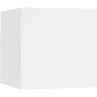 vidaXL Armoire TV murale blanc 30,5x30x30 cm
