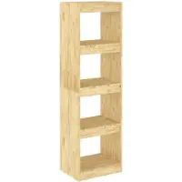 vidaXL Bibliothèque/Séparateur de pièce 40x30x135,5 cm pin massif