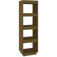 vidaXL Bibliothèque/Séparateur de pièce Marron miel 40x35x135 cm Pin