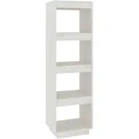 vidaXL Bibliothèque/Séparateur de pièce Blanc 40x35x135 cm Pin massif