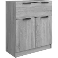vidaXL Sideboard Gris Sonoma 60x30x70 cm Bois composite