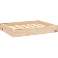 vidaXL Lit pour chien 61,5x49x9 cm pin massif