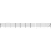 vidaXL Clôture en grillage 1,4x25 m en acier galvanisé couleur anthracite
