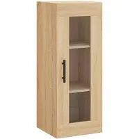 vidaXL Armoire murale chêne Sonoma 34,5x34x90 cm