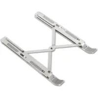 Hama Aluminium Supports de Laptop Argent 15.4