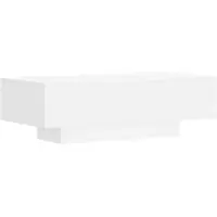 vidaXL - Table basse - 100x49.5x31 - cm - fait main - Bois - noir