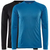 Craft Maillot de Corps Craft Men Core 2-Pack Baselayer Tops Black Whale-XL