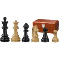 Philos Ludwig XIV Pièces d'échecs King hauteur 90 mm
