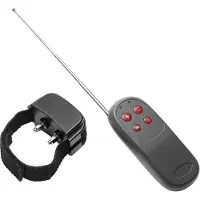 XR Brands Electro Cock Shock CBT Anneau masculin - Noir