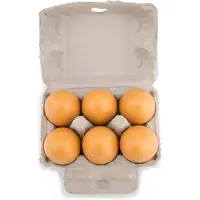 Woet - Lot De 6 Oeufs En Bois