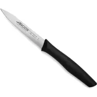 Arcos Couteau Mondador - - Nova 188600 - Acier inoxydable Nitrum - Lame noire 10 cm - Polypropylène