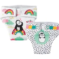 Heless Couches-culottes en tissu pour poupée Pinguin