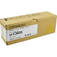 Ricoh 408253 (SP C361) - Jaune - Toner - Très grande capacité