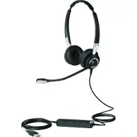 Jabra 2496-829-309 écouteur/casque Avec fil Arceau Bureau/Centre d'appels Noir, Argent