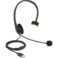 DeLOCK Casque - supra-auriculaire - filaire - USB-A