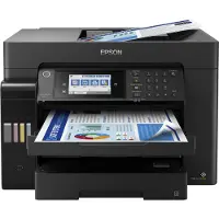 Epson Imprimante multifonction couleur EcoTank L15160 CISS - Noir - A3 - Recto-verso - ADF
