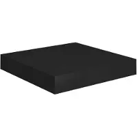 vidaXL Étagère flottante murale noir 23x23,5x3,8 cm MDF