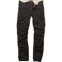 Vintage Industries Pantalon Cargo de - Pantalon Reef - S - 3XL - pour Homme - noir - Taille XXL