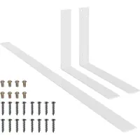 vidaXL Dossier pour canapé-palette blanc 110 cm fer