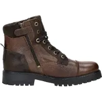 Sub55 Veterschoenen Hoog Veterschoenen Hoog - Donkerbruin - Maat 35