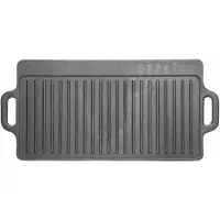Kitchencraft 45x23 Cm Kitchen Griddle Noir