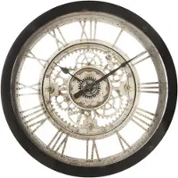 Atmosphera Mécanisme d'horloge murale, style industriel, Créateur d'intérieur O61,5 cm