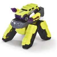 Dickie Toys - Véhicule-transformateur Spider Tank (12 cm) - Véhicule-robot innovant (tank & robot en un) avec voiture-jouet supplémentaire, pour les enfants à partir de 3 ans