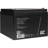 Green Cell Batterie AGM GEL 12V 28Ah sans entretien tondeuse scooter bateau Tracteur tondeuse