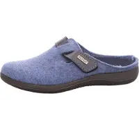 Rohde Chaussons d'intérieur Bari pour femmes, couleur bleue, style décontracté