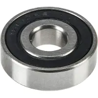 BLACK BEARING B3 6710-2rs Pedal Bearings Argenté