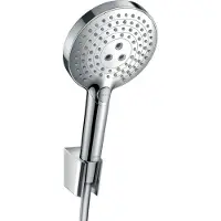 Hansgrohe Kit Douchette Avec Flexible Et Porte Douchette Porter S Raindance Select S 120 3 Jets Chrome 26701000
