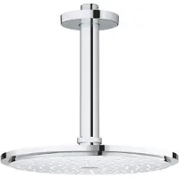 GROHE Set de douche de tête Rainshower Cosmopolitan 210 26063000 21 cm incl. raccordement au (1 Type de jet, 8.50 l/min)