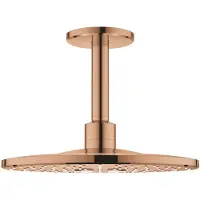 GROHE Kopfbr RAINSHOWER SMARTACTIVE 310 Sortie de plafond 142mm warm sunset (2 Types de jets, 25 l/min)