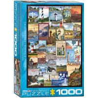Eurographics Puzzle Phares - 1000 pièces