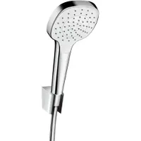 Hansgrohe Croma Select E -Ensemble support mural et douchette 1jet avec flexible de douche 160 cm (26412400)