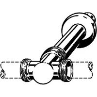 Viega GmbH & Co.KG Raccord en T chromé 1 1/4 x 32 x 250 mm