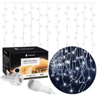 Springos Guirlande Lumineuse - Springos - 500 Led - 22,5 M - Blanc Froid - Fonction Flash
