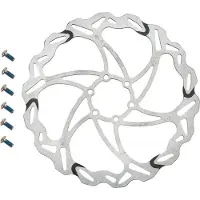 Braking Wfix Batfly 6b Brake Disc Argenté 180 mm