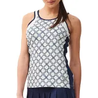 Robey Maillot de Tennis Robey Femme Dropshot Singlet Match Navy-S
