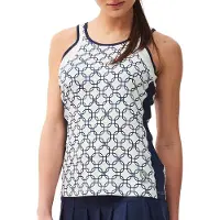 Robey Maillot de Tennis Robey Femme Dropshot Singlet Match Navy-M