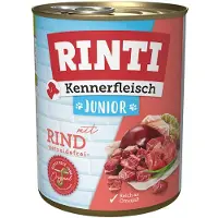 Rinti Kennerfleish Junior Chicken - avec du poulet pour chiots - 6x400 g