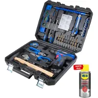 Westfalia Accuboormachine en schroevendraaierset 12 Volt - 43 stuks