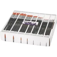 Creativ Light Pinceaux ronds - 7 tailles, 84 pièces